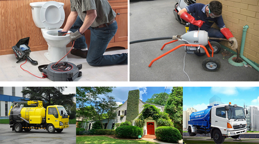 Thông tắc cống tại Cầu Giấy