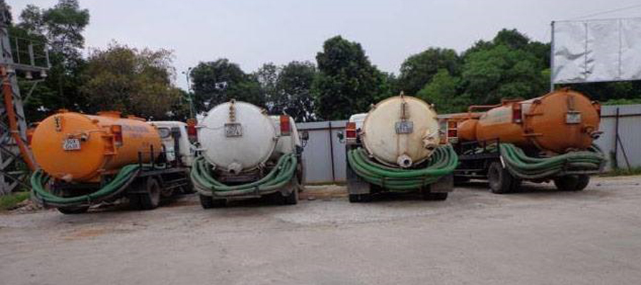 vận chuyển bùn vi sinh Đô Thị Xanh