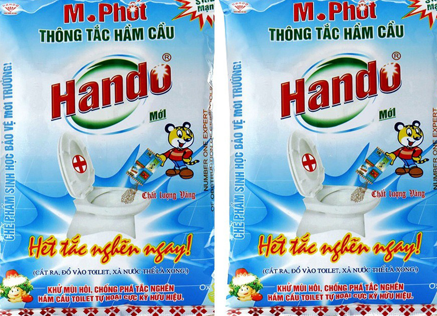 bột thông tắc bể phốt