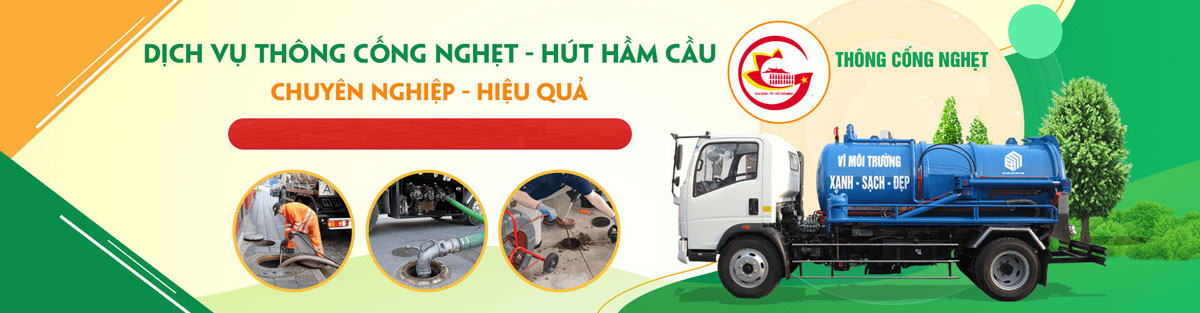 banner thông bồn cầu tại TP HCM