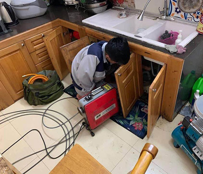 thông tắc bồn rửa tại TP HCM